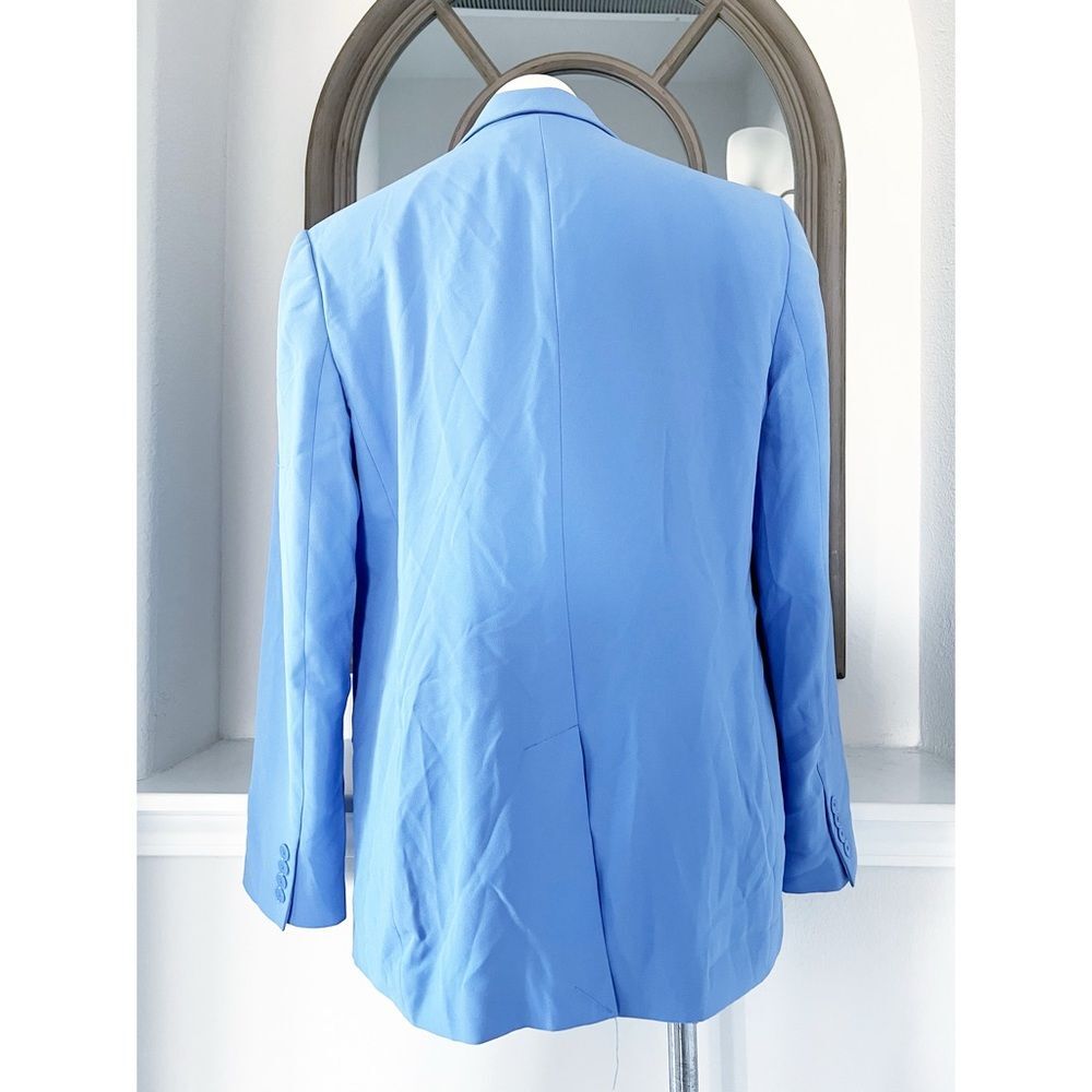NEW Lauren Ralph Lauren Double-Faced Georgette Blazer, Size 14 New w/Tag $265 - Picture 6 of 13